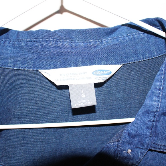 3/$20 - Denim Button Down - Picture 4 of 5